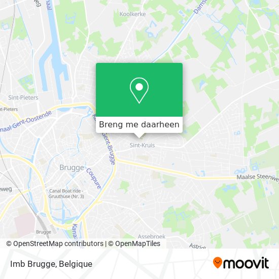Imb Brugge kaart
