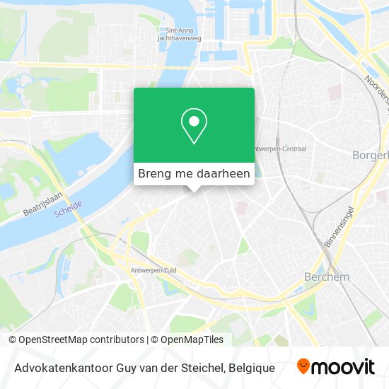 Advokatenkantoor Guy van der Steichel kaart