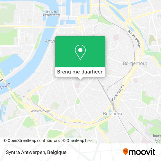 Syntra Antwerpen kaart