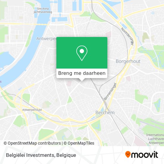 Belgiëlei Investments kaart