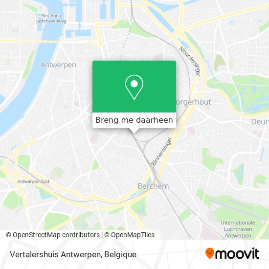 Vertalershuis Antwerpen kaart