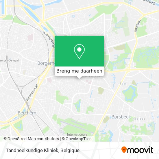 Tandheelkundige Kliniek kaart