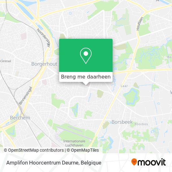 Amplifon Hoorcentrum Deurne kaart