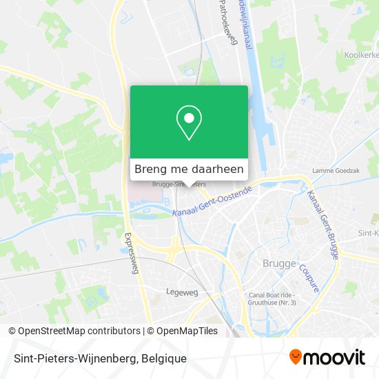 Sint-Pieters-Wijnenberg kaart