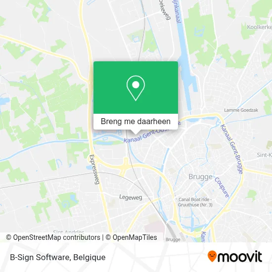 B-Sign Software kaart