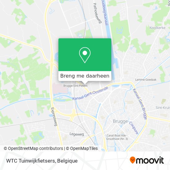 WTC Tuinwijkfietsers kaart