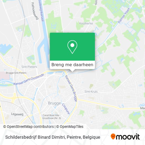 Schildersbedrijf Binard Dimitri, Peintre kaart