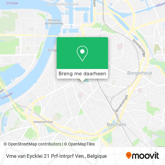 Vme van Eycklei 21 Prf-Intrprf Ven. kaart