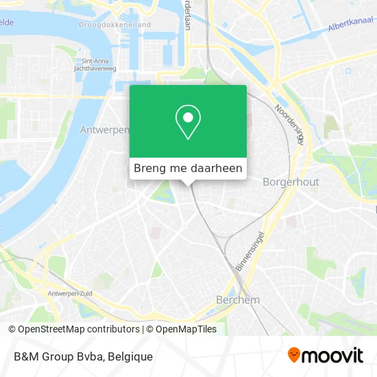 B&M Group Bvba kaart