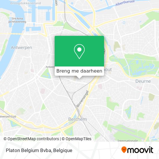 Platon Belgium Bvba kaart