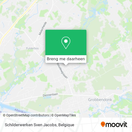Schilderwerken Sven Jacobs kaart