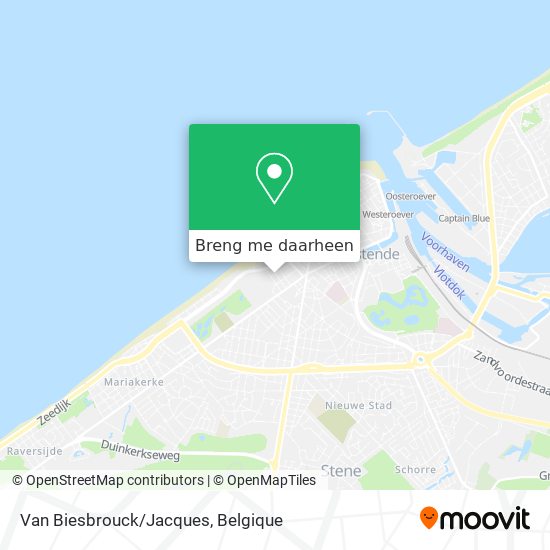 Van Biesbrouck/Jacques kaart