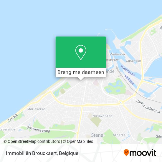 Immobiliën Brouckaert kaart