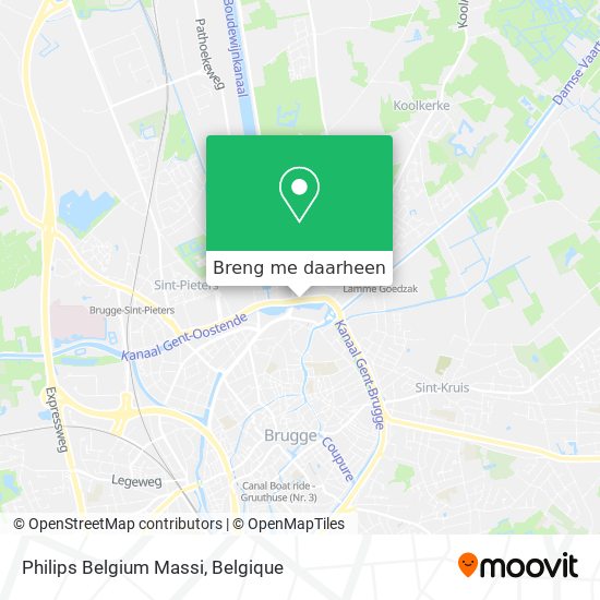 Philips Belgium Massi kaart