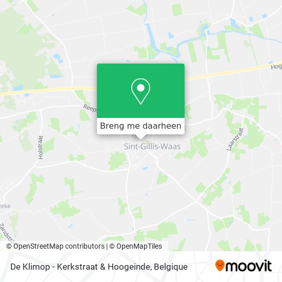 De Klimop - Kerkstraat & Hoogeinde kaart