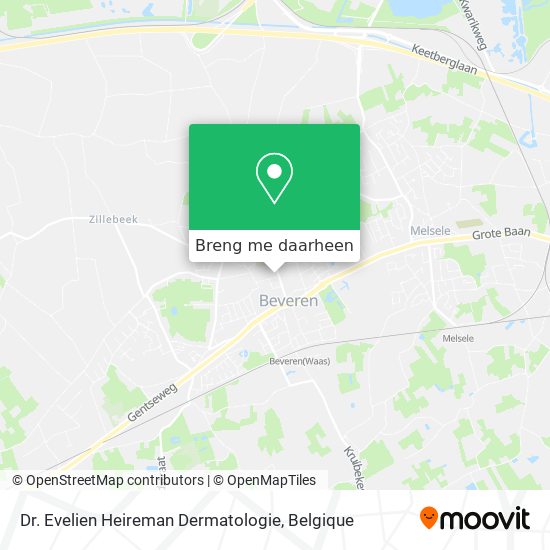 Dr. Evelien Heireman Dermatologie kaart