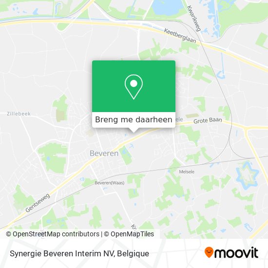 Synergie Beveren Interim NV kaart