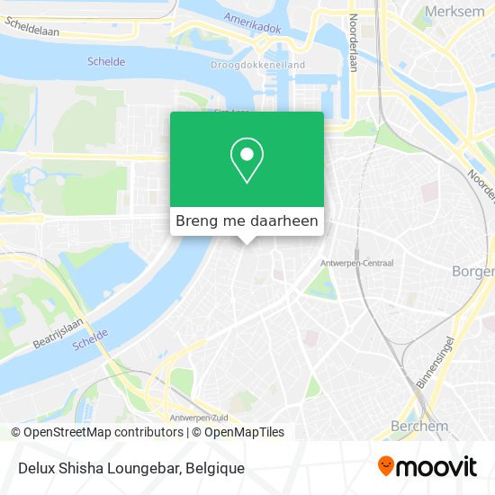 Delux Shisha Loungebar kaart