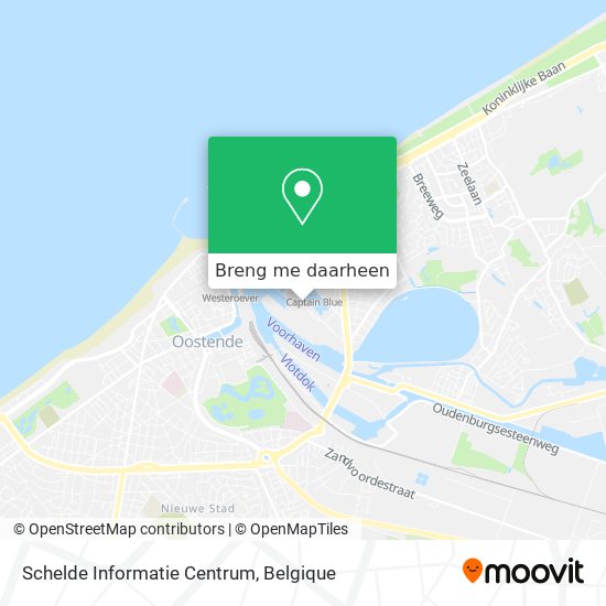 Schelde Informatie Centrum kaart