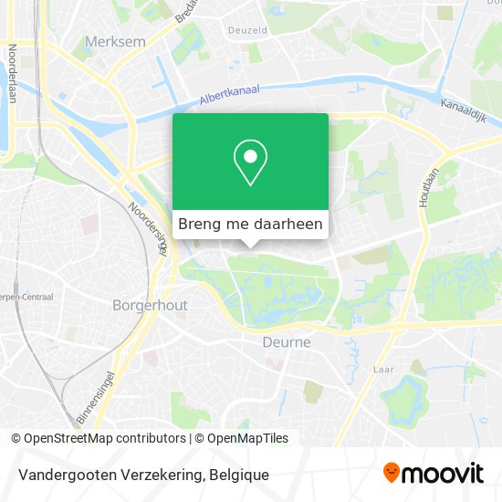 Vandergooten Verzekering kaart