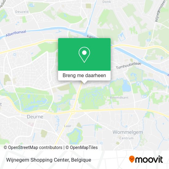 Wijnegem Shopping Center kaart