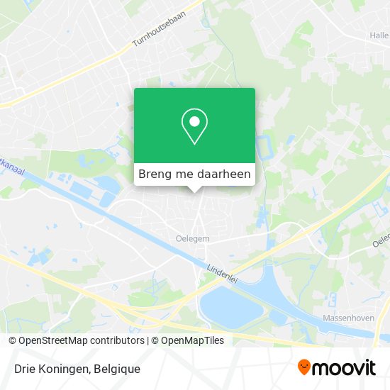 Drie Koningen kaart