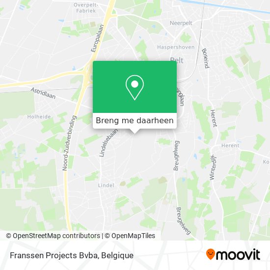 Franssen Projects Bvba kaart