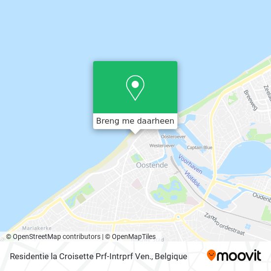Residentie la Croisette Prf-Intrprf Ven. kaart