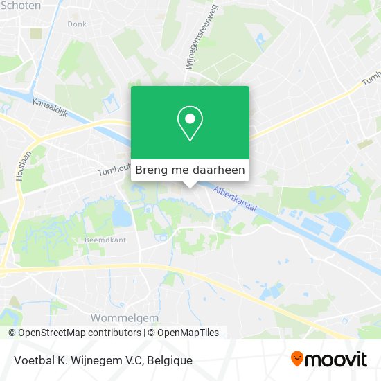 Voetbal K. Wijnegem V.C kaart