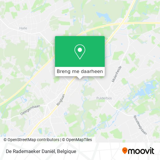 De Rademaeker Daniël kaart
