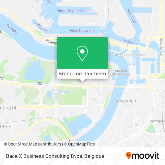Bace-X Business Consulting Bvba kaart