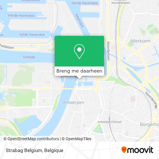 Strabag Belgium kaart