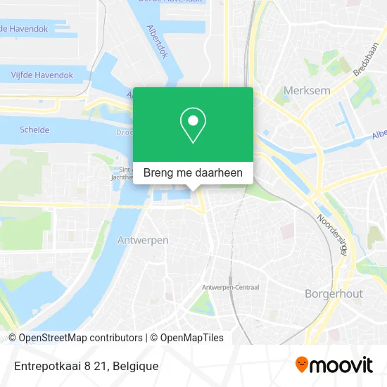 Entrepotkaai 8 21 kaart