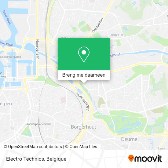 Electro Technics kaart