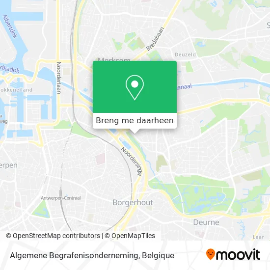 Algemene Begrafenisonderneming kaart