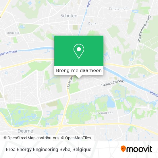 Erea Energy Engineering Bvba kaart