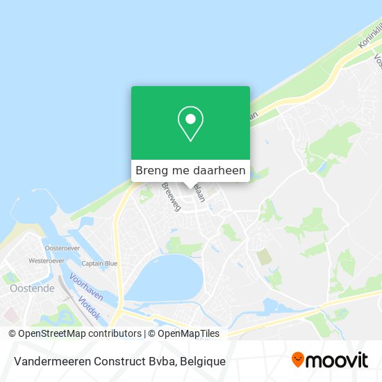 Vandermeeren Construct Bvba kaart