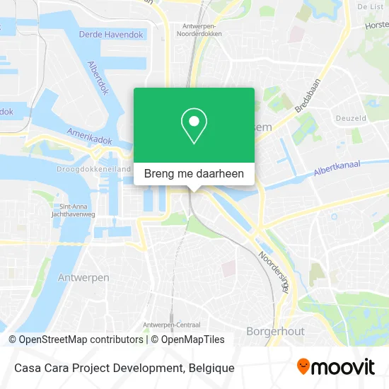 Casa Cara Project Development kaart