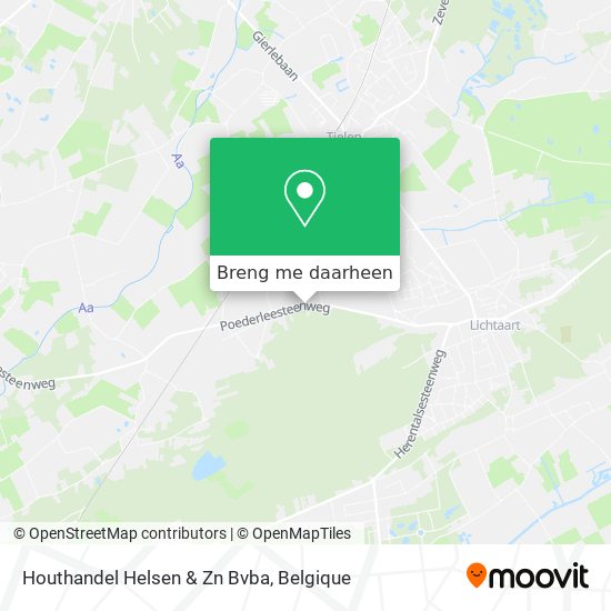 Houthandel Helsen & Zn Bvba kaart
