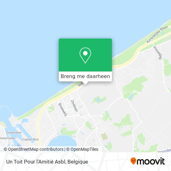 Un Toit Pour l'Amitié Asbl kaart