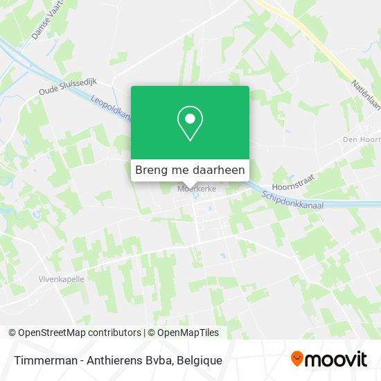 Timmerman - Anthierens Bvba kaart