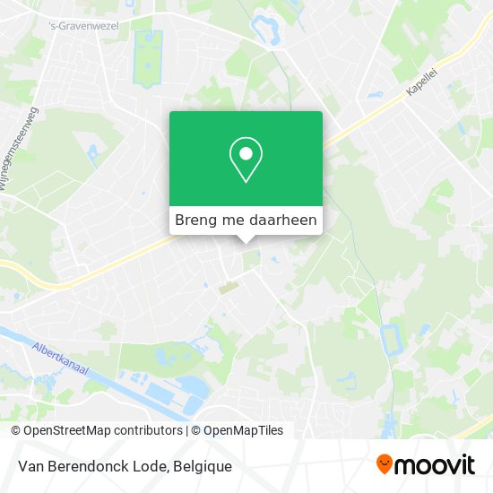 Van Berendonck Lode kaart