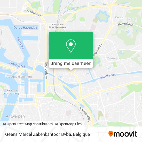 Geens Marcel Zakenkantoor Bvba kaart