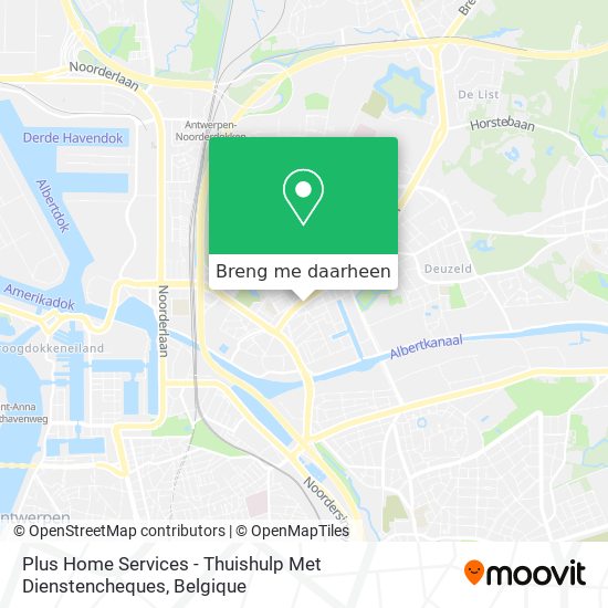 Plus Home Services - Thuishulp Met Dienstencheques kaart