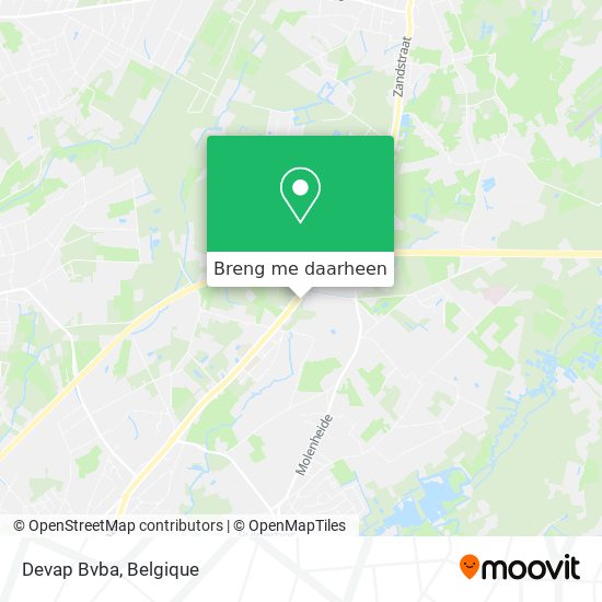 Devap Bvba kaart