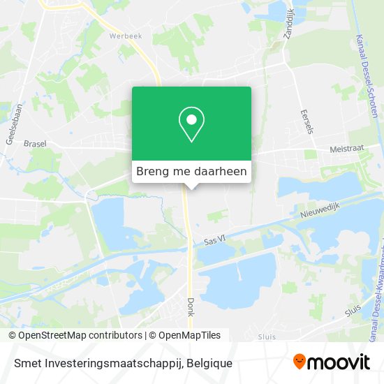 Smet Investeringsmaatschappij kaart