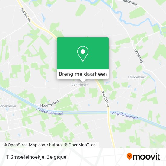 T Smoefelhoekje kaart