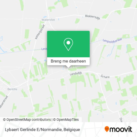 Lybaert Gerlinde E/Normandie kaart