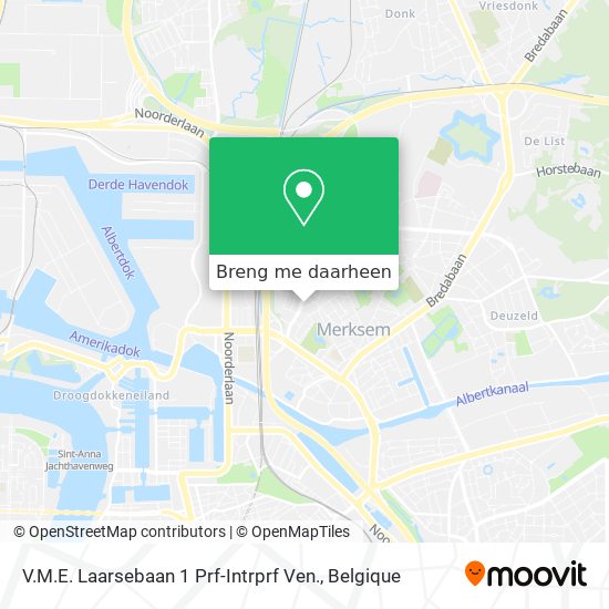 V.M.E. Laarsebaan 1 Prf-Intrprf Ven. kaart