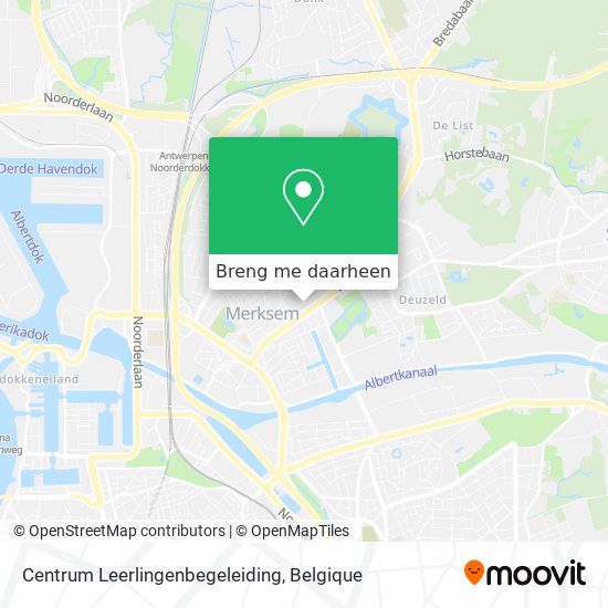 Centrum Leerlingenbegeleiding kaart